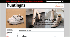 Desktop Screenshot of huntingnz.co.nz