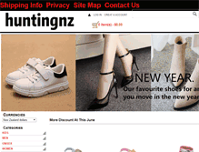 Tablet Screenshot of huntingnz.co.nz
